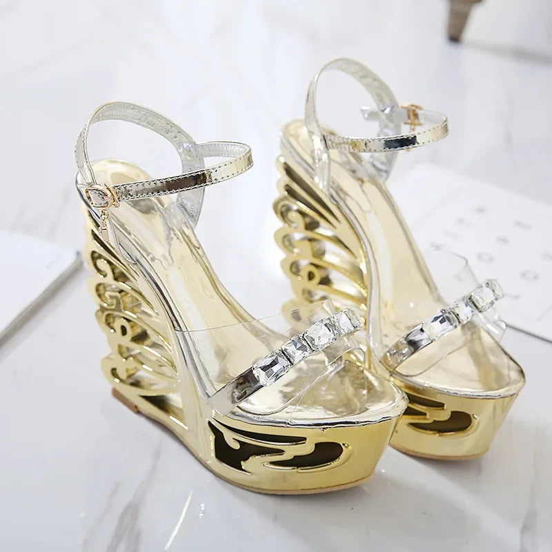 Sexy Unique Style Wedge Heel