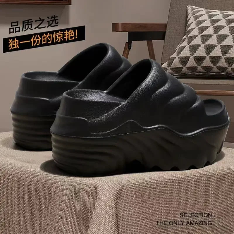 Thick Sole Platform Slippers