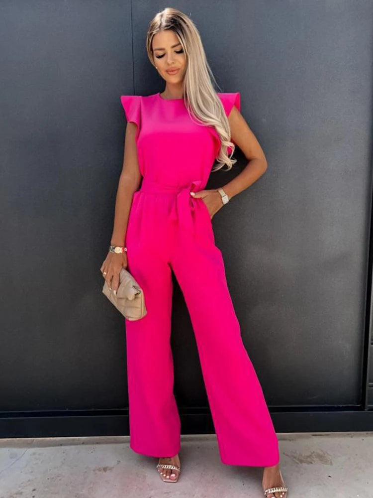 Elegant Woman Romper
