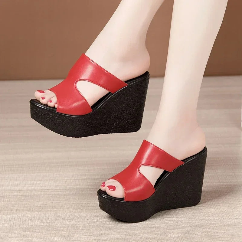 Women's Wedge Platform Slippers