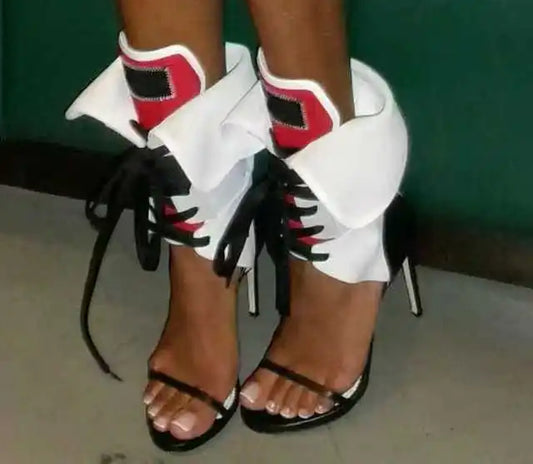 Luxury Leather Sexy Stilettos High Heels