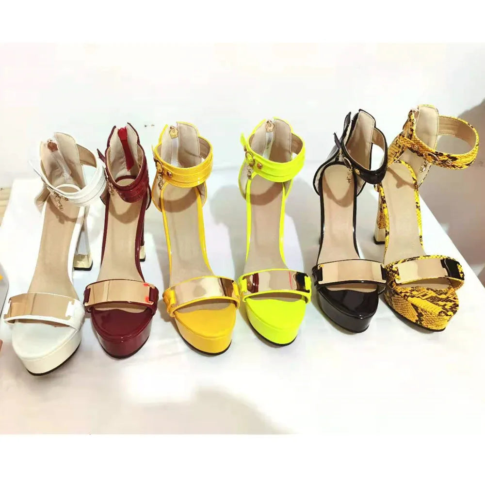 T Top Thick High Heel