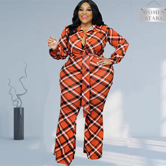 Women's Printed Wide Leg Romper