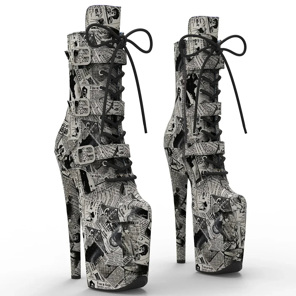 Sexy High Heel Platform Boots