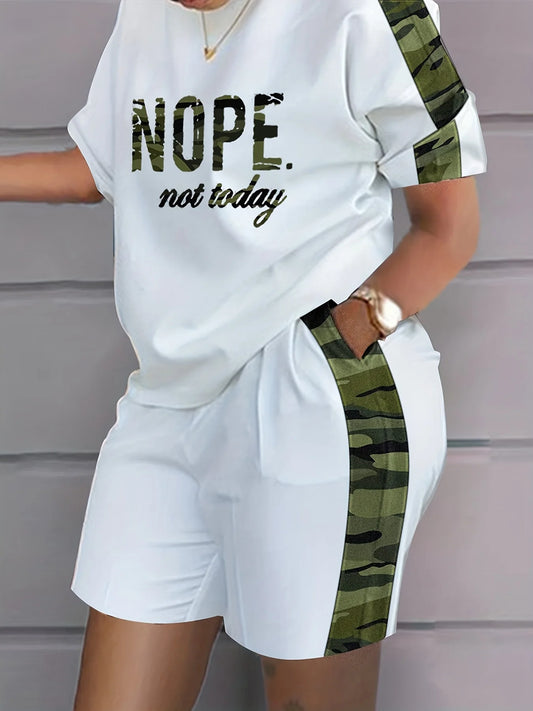 Nope 2 Piece Short Set