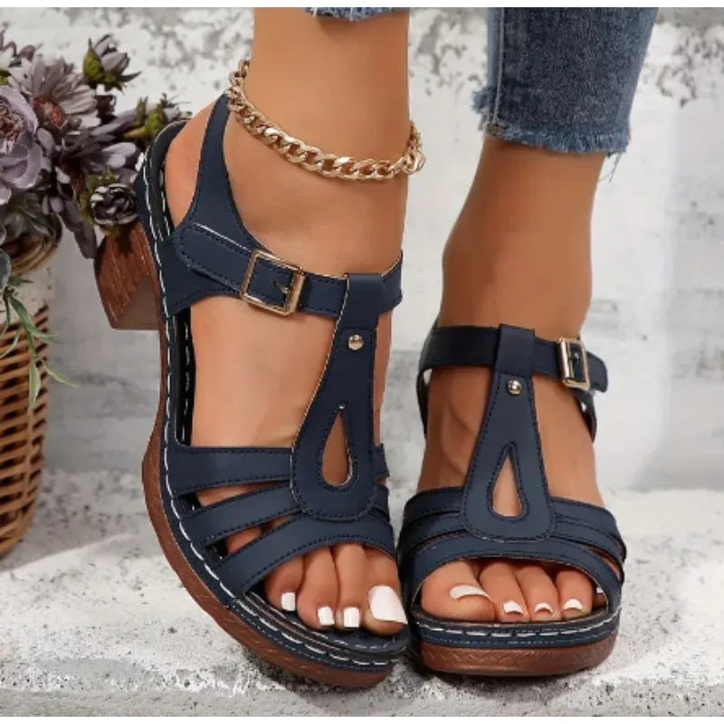 Low Heel Sandals