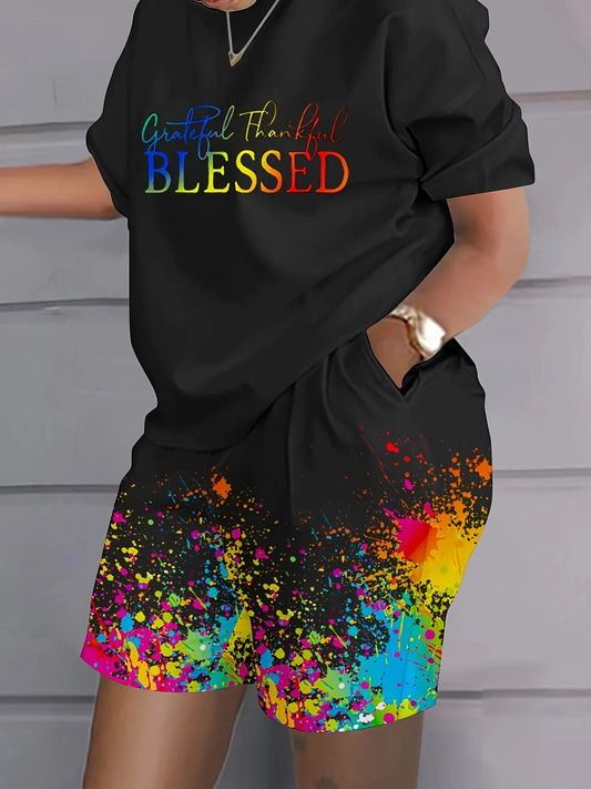 Random Printed 2 Piece Set