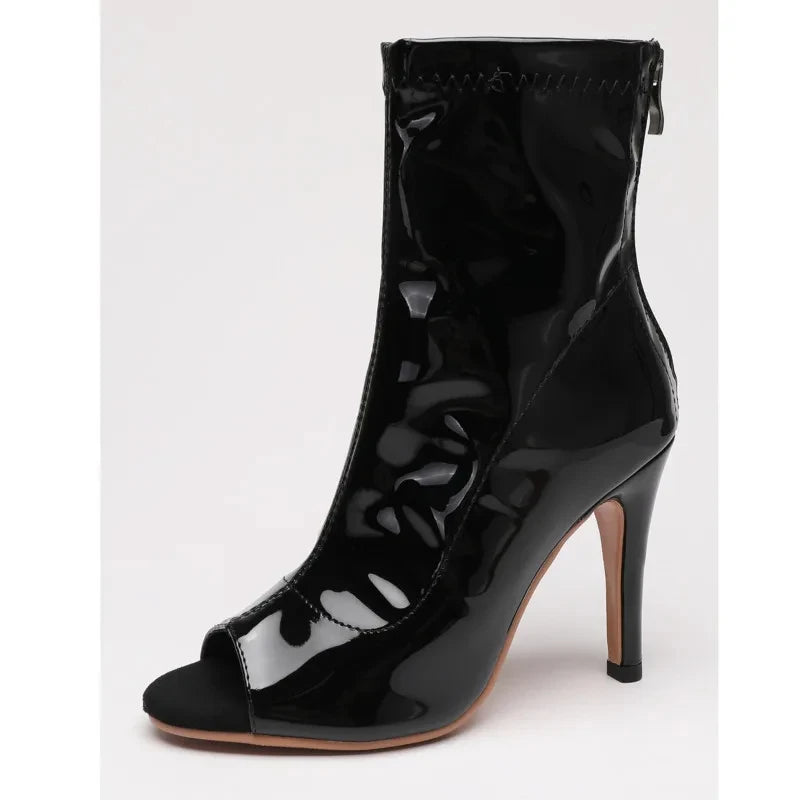 Sexy Thin High Heel Suede Sole Customizable Boots