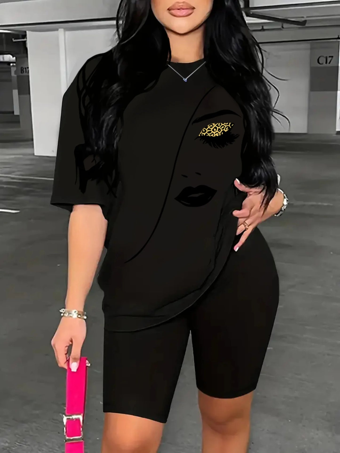 Face 2 Piece Short Set