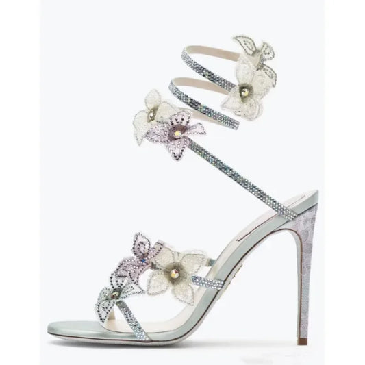 Fashionable Thin Strappy High Heel