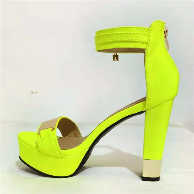 T Top Thick High Heel
