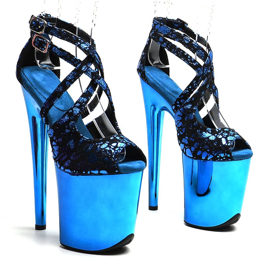 Suede High Platform High Heels