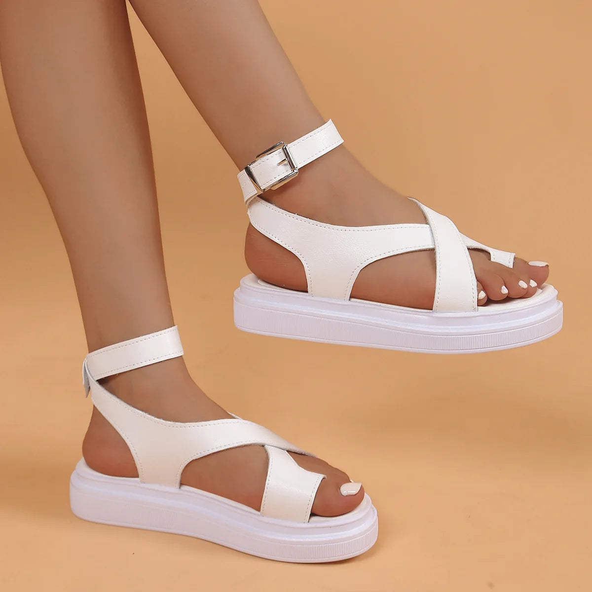 Fashion Style Buckle Sandals