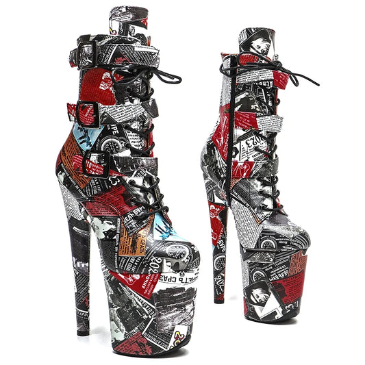 Sexy High Heel Platform Boots