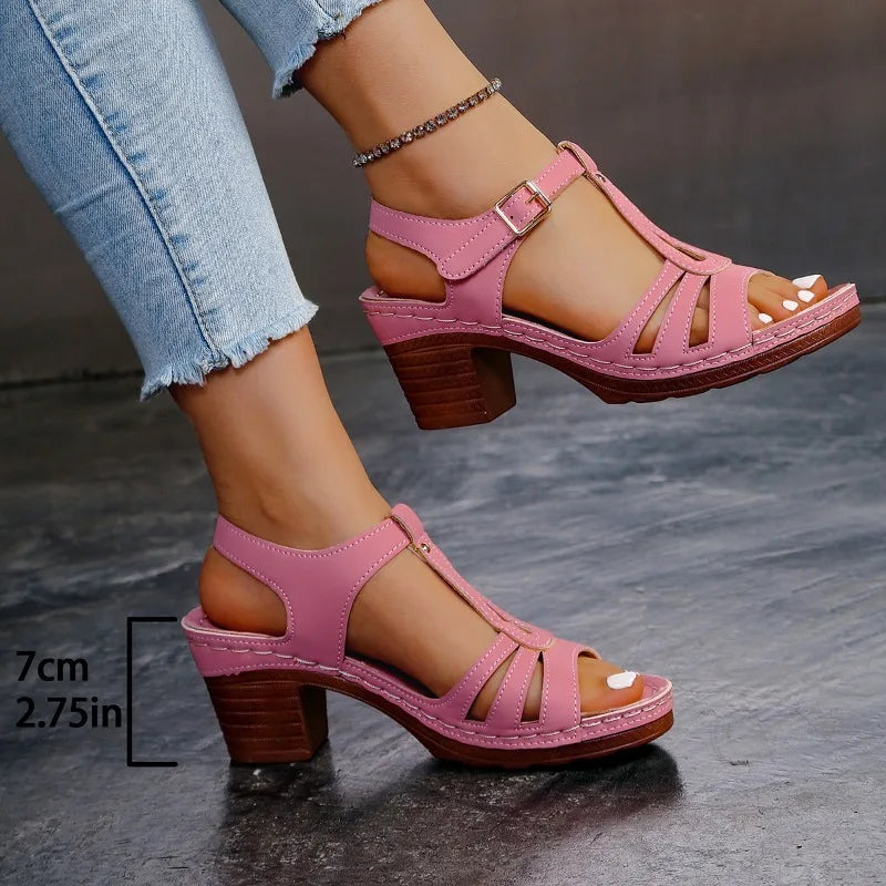 Low Heel Sandals
