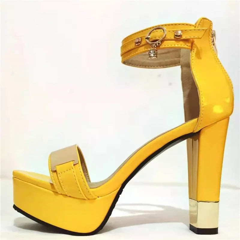 T Top Thick High Heel